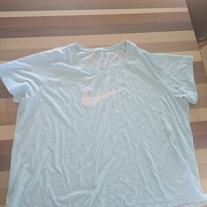 Nike Light Blue Short Sleeve Tee